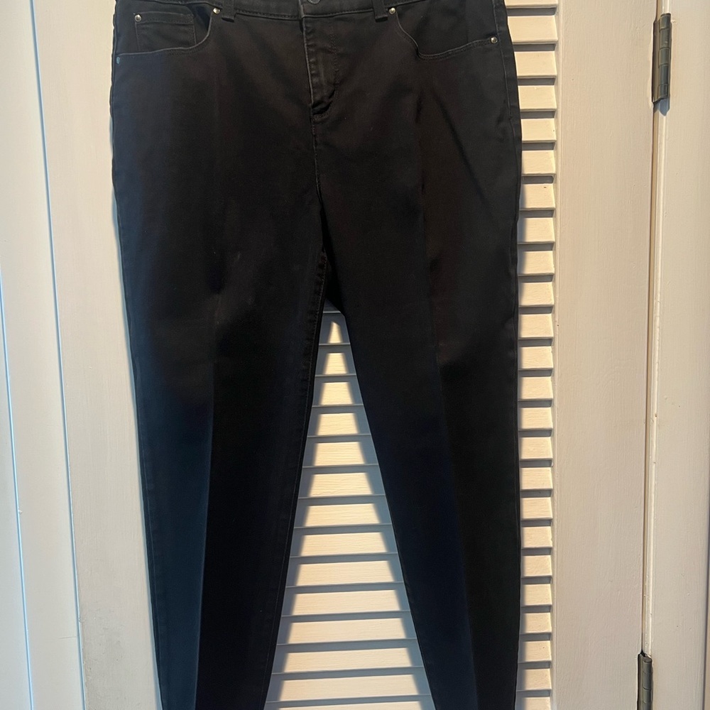 Black Slim Petite Fit Pants